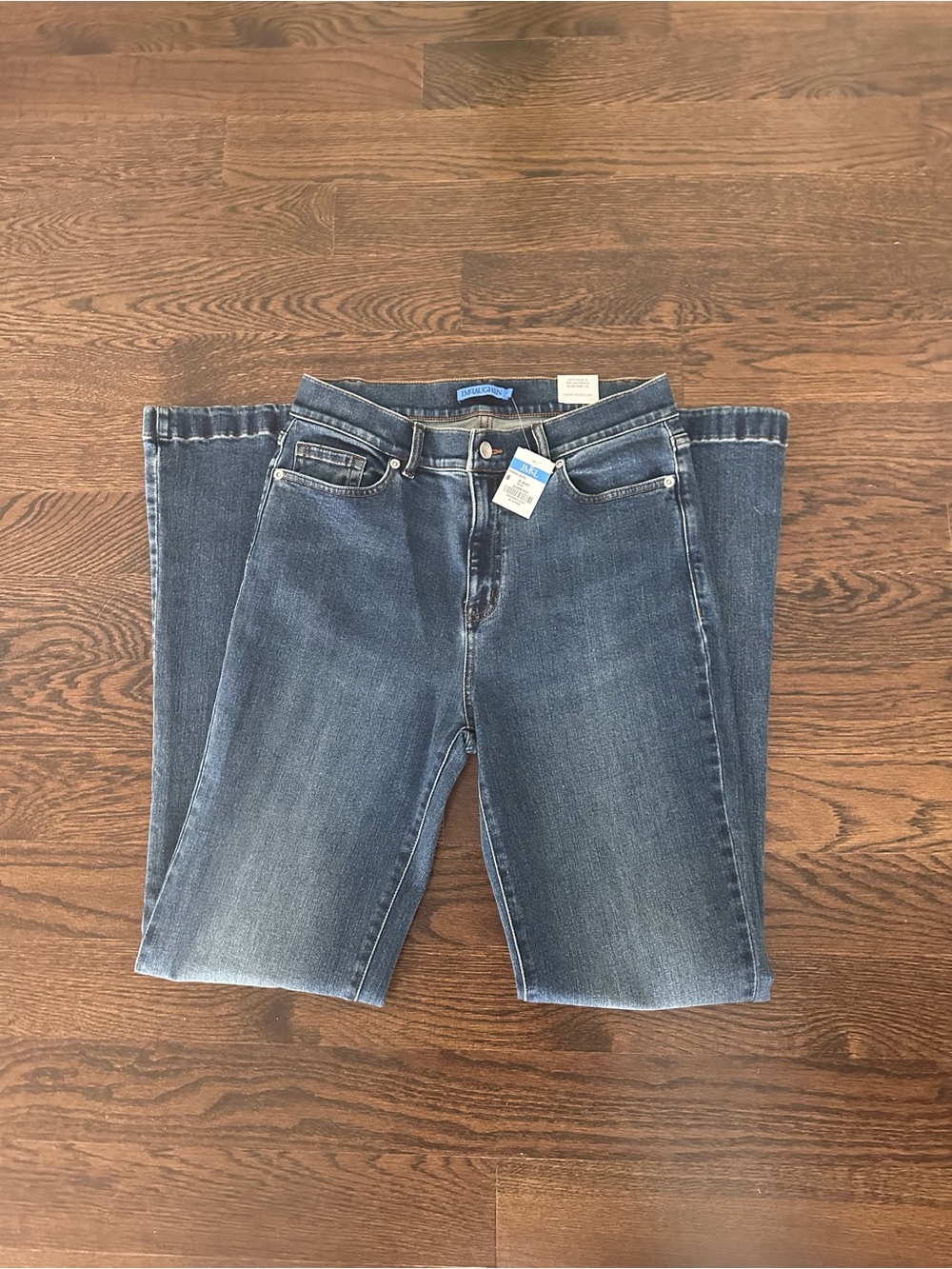 J. McLaughlin Women's Domino Jeans in Dark Blue Wash